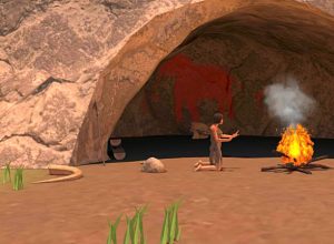 teaching-vr-stone-age-human-caveman
